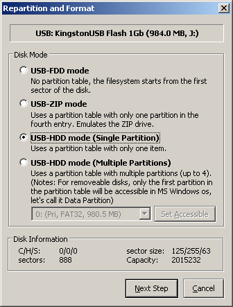     Windows XP (WinSetupFromUSB)