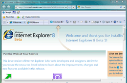   Microsoft   Internet Explorer 8